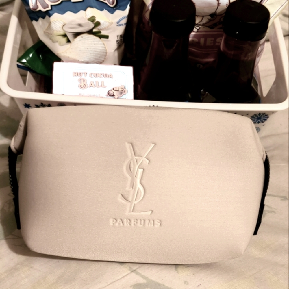 YVES SAINT LAURENT COSMETIC BAG